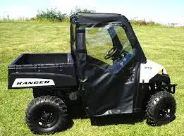 FALCON RIDGE PO-14MIDRANGER-SDK01 Polaris Ranger Mid Size 2014-18 with Lock n' Ride frame Soft Door Kit-fig1
