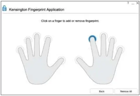 Kensington Windows Fingerprint Provisioning Tool-FIG-10