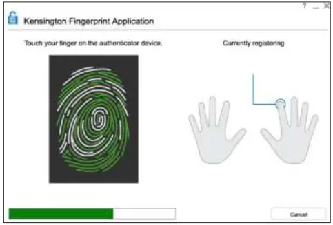 Kensington Windows Fingerprint Provisioning Tool-FIG-8