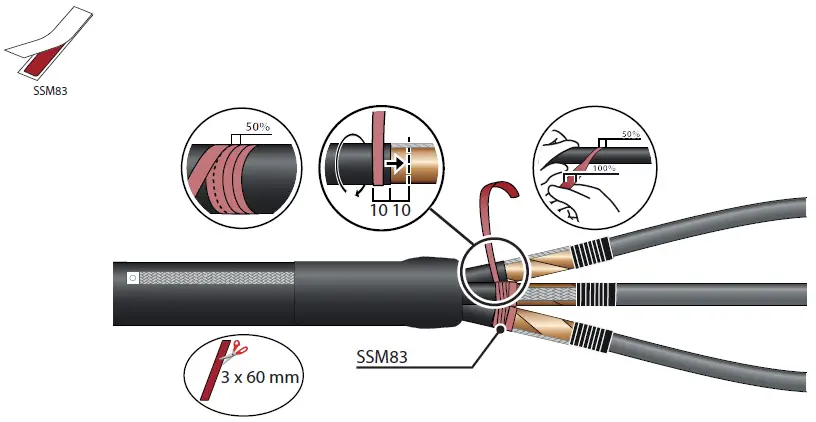 ENSTO-HOT3.1214R-Heat-Shrink-Outdoor-Termination-Instruction-fig-17