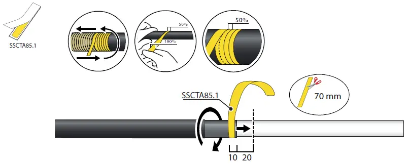 ENSTO-HOT3.1214R-Heat-Shrink-Outdoor-Termination-Instruction-fig-23