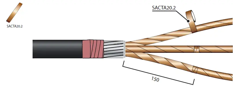 ENSTO-HOT3.1214R-Heat-Shrink-Outdoor-Termination-Instruction-fig-7