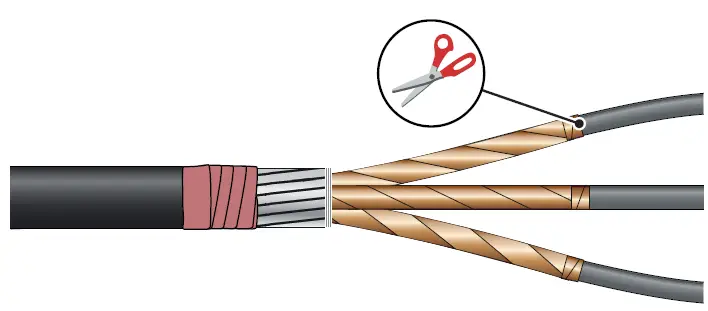 ENSTO-HOT3.1214R-Heat-Shrink-Outdoor-Termination-Instruction-fig-8