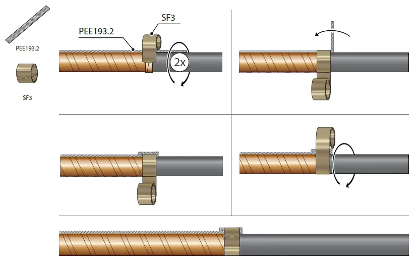 ENSTO-HOT3.1214R-Heat-Shrink-Outdoor-Termination-Instruction-fig-9