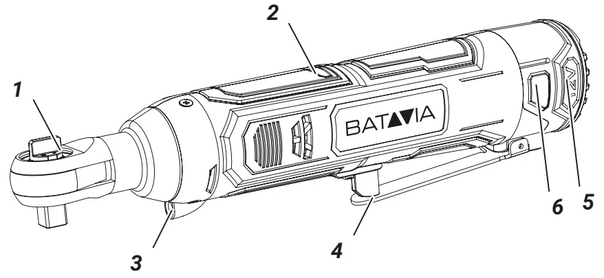 7064220 Cordless Ratchet Wrench Overview