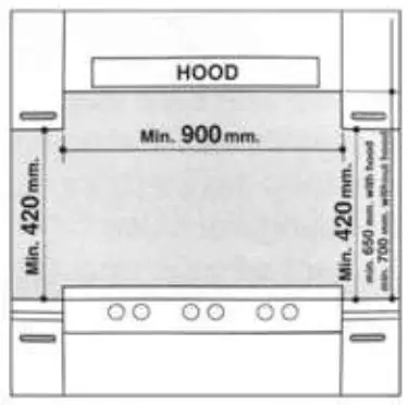 DRIJA Genova 90 Professionale Gas Stove Built In - fig6