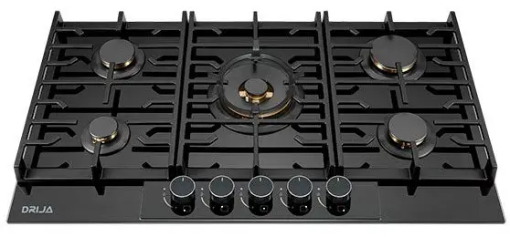 DRIJA Genova 90 Professionale Gas Stove Built In