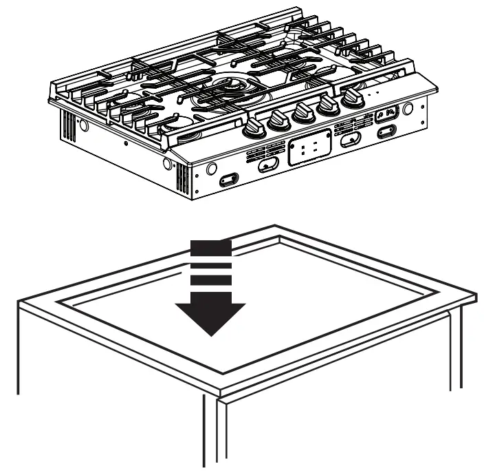 LG LSCG307ST Gas Cooktop fig 12