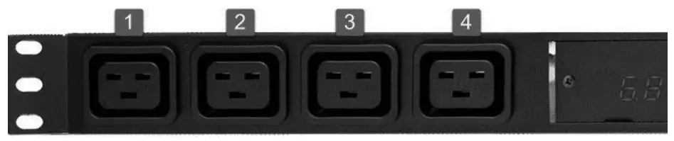 DIGITUS Inline Metered PDU - 3