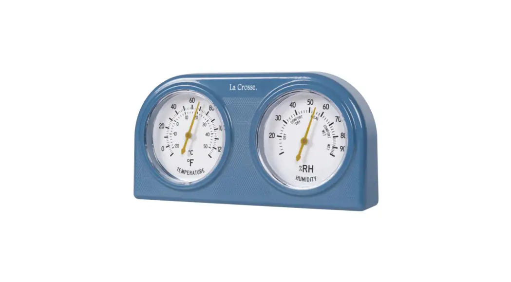 La Crosse 104-288bl Indoor Temperature And Humidity Gauge User Guide