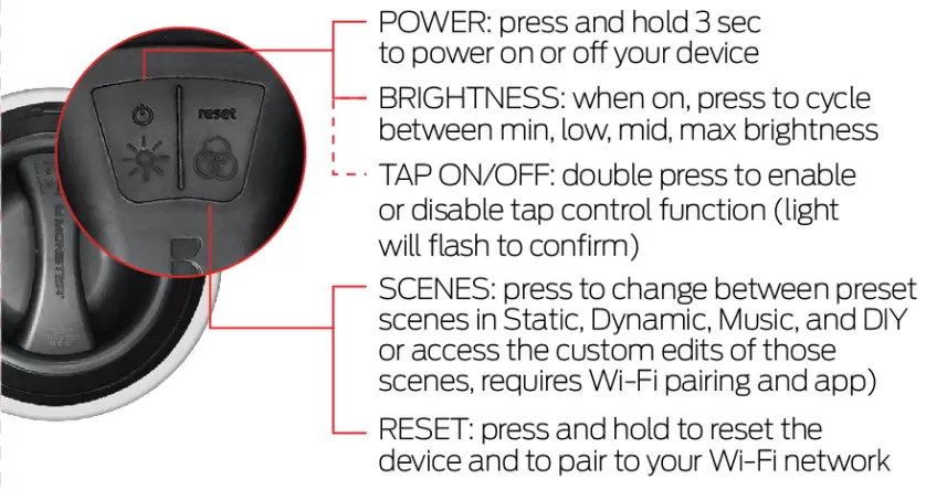 MONSTER MLB7 1076 RGB ORB Smart Portable LED Light-fig7