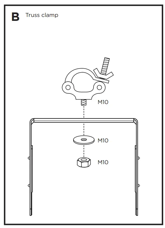 BOSE AMM108 U-Bracket Speaker Mount Installation instruction