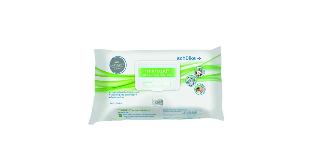 Schulke Mikrozid Universal Wipes Owner's Manual