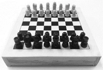 MOB KC2941 4 Games in Wooden Box - Chess