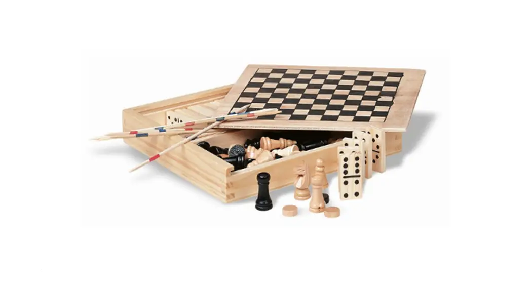 Mob Kc2941 4 Games In Wooden Box User Manual