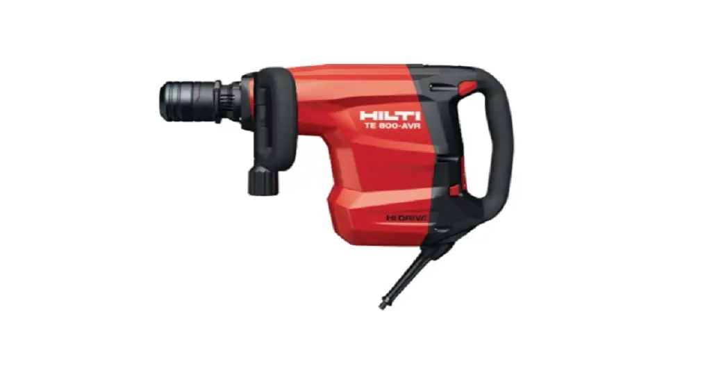 Hilti Te 800-avr Concrete Demolition Hammer Instruction Manual