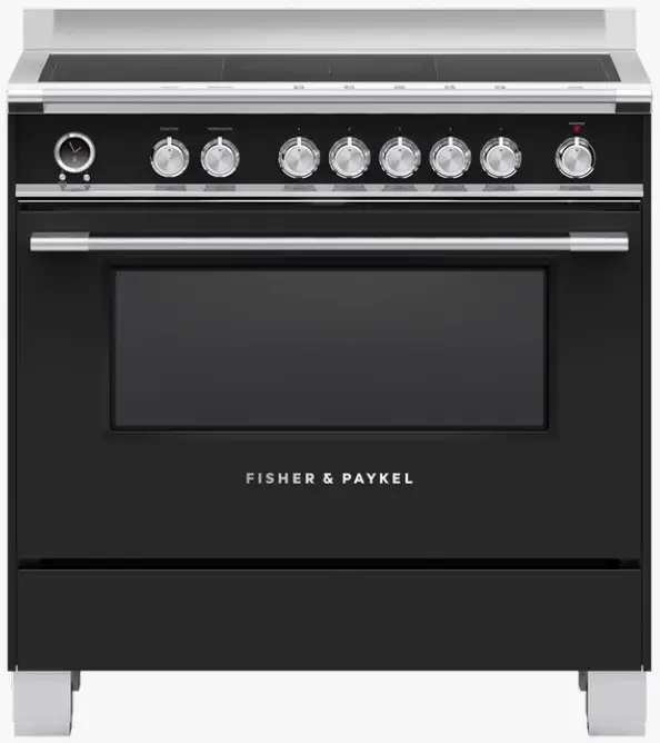 FISHER   PAYKEL OR90SCI6B1 Freestanding Range Cooker Induction