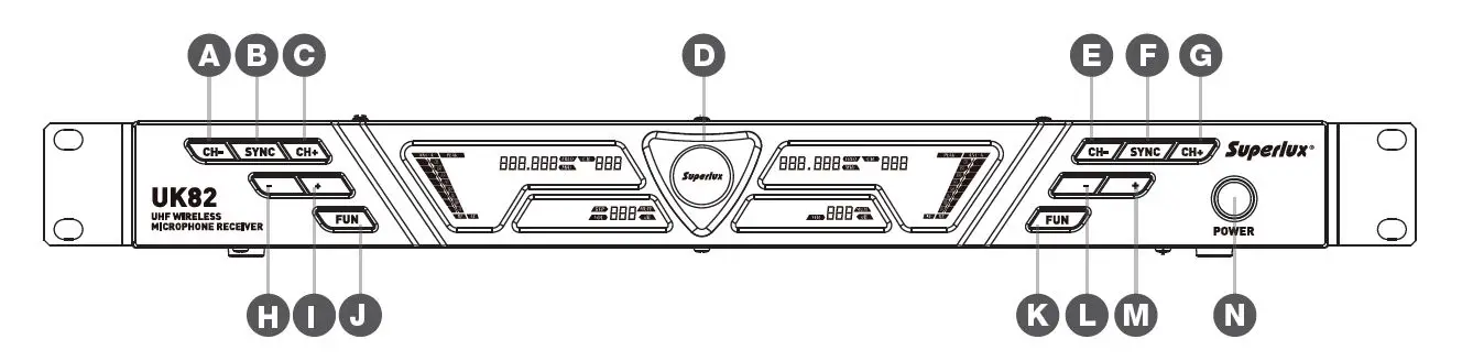Superlux-UK82-Professional-UHF-Wireless-Cordless-Microphones-fig-2