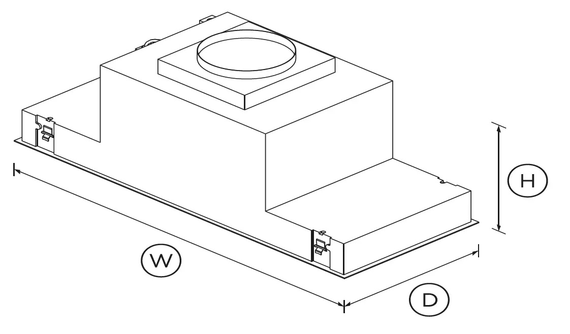 FISHER and PAYKEL HPB4819-12 N 48 Inch Insert Range Hood 1