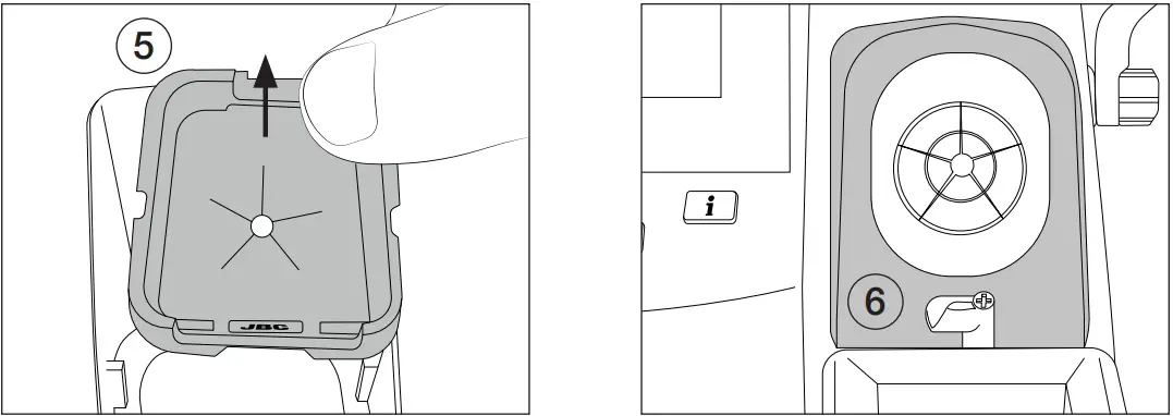 Removing the membrane