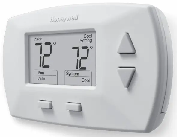 Honeywell RTHL3550 Non-Programmable Digital Thermostat