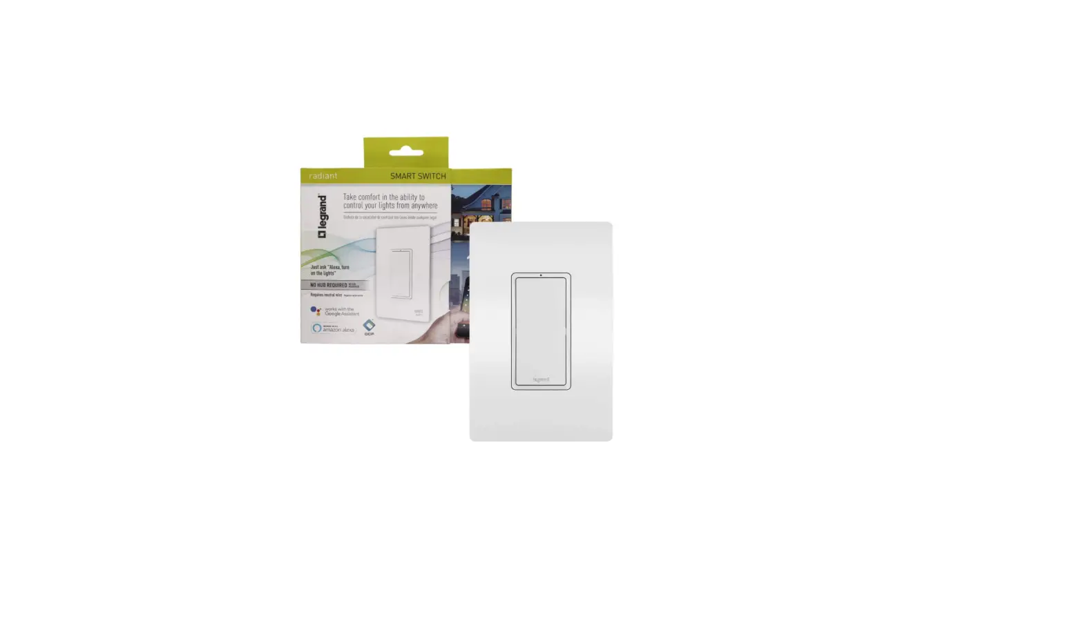 Pass & Seymour ‎wwrl10whccv2 Smart Wi-fi Switch Installation Manual