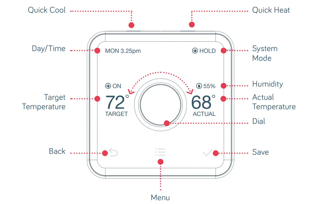 Hive Heating and Cooling Smart Thermostat Pack-14