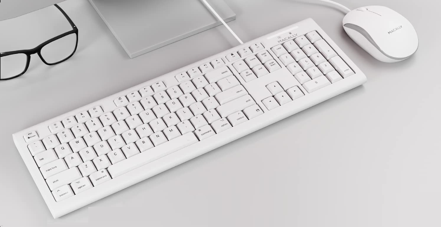 Macally Slimkeypro-a Ultra-slim Usb Wired Keyboard User Guide Macally Slimkeypro-a Ultra-slim Usb Wired Keyboard User Guide