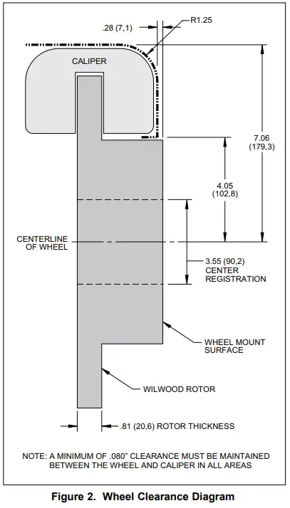 wilwood CHEVY C-10 6 LUG Disc Brakes - fig 2