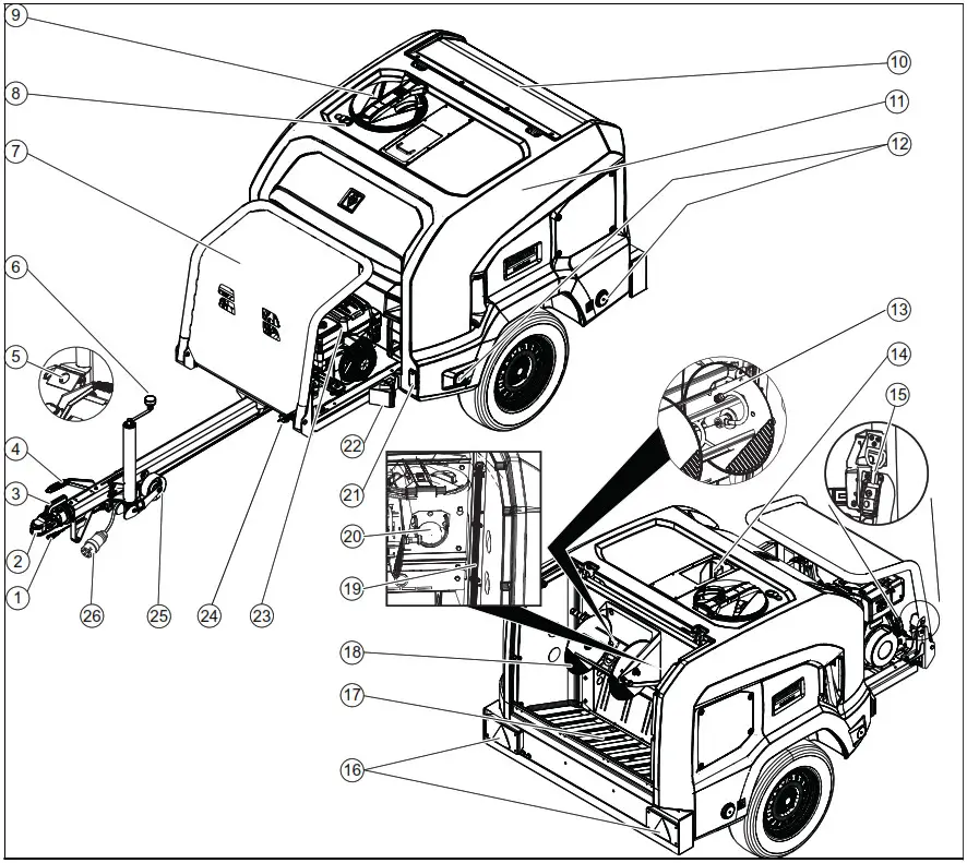 KARCHER HD 9 23 Ge Tr1, De Tr1 - Figure 1