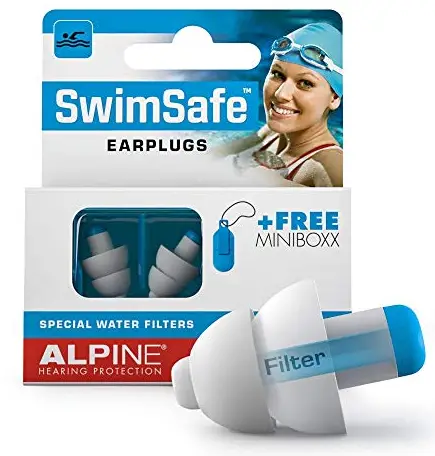 ALPINE SwimSafe Swimming Ear Plugs