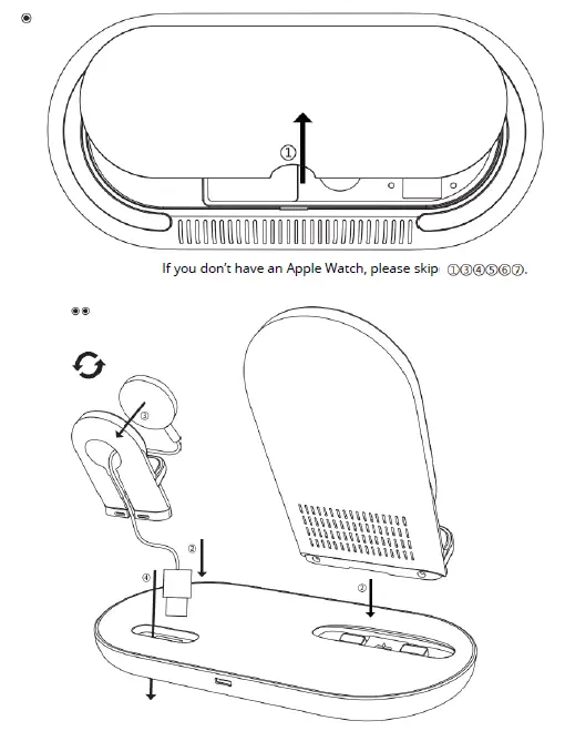 AUKEY LC-A3 Wireless Charging Station 2