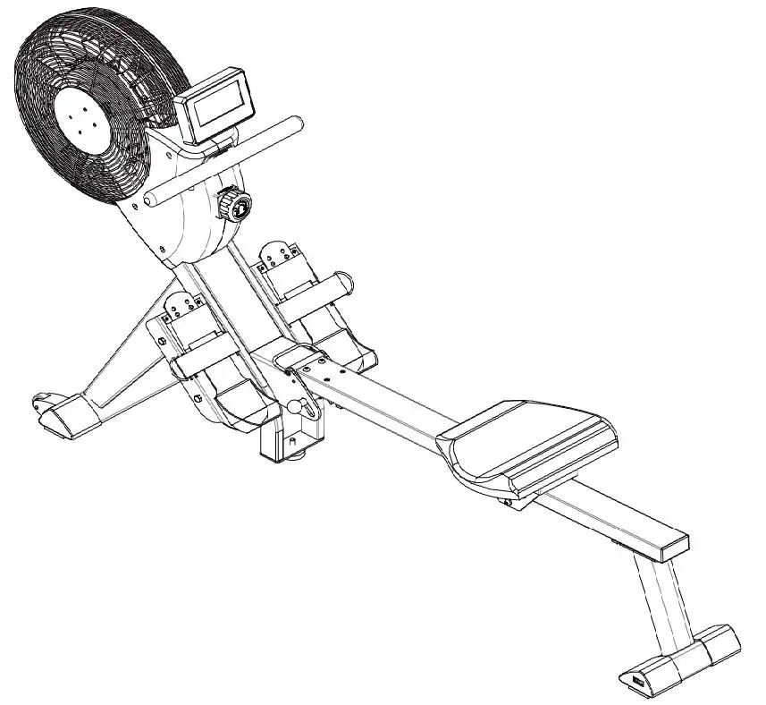 Stormred Hurricane Rowing Weight Machine User Manual