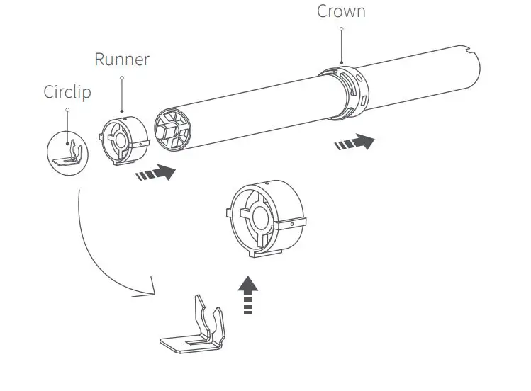 AQARA-SRSC-M01-926 Smart Roller Shade Controller User Manual - Installation Guide