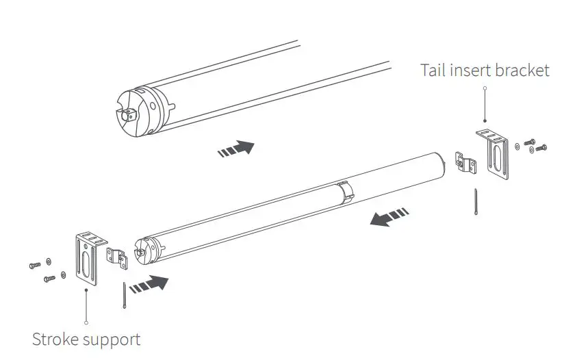AQARA-SRSC-M01-926 Smart Roller Shade Controller User Manual - Installation Guide