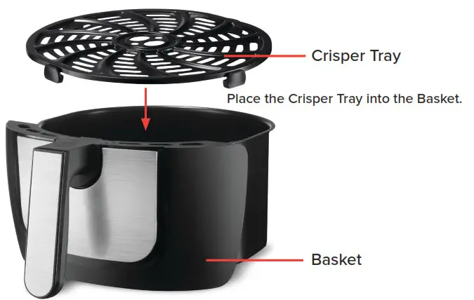 Golurmia GAF698 6QT Digital Air Fryer-Crisper Tray