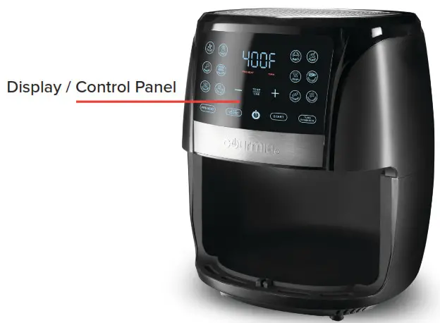 Golurmia GAF698 6QT Digital Air Fryer-FRYER