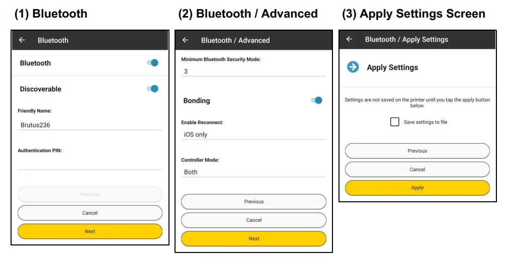 ZEBRA Printer Setup Utility for Android with Security Assessment Wizard - Figure 10