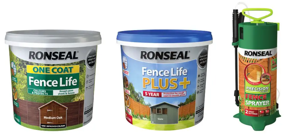 RONSEAL Fence Life Plus Shed and Fence Treatment Cornflower - overview
