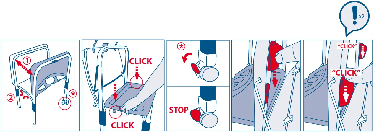 6626 Jane Bath Flip Bath Lazuli Blue - Figure 1