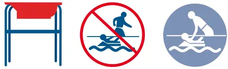 6626 Jane Bath Flip Bath Lazuli Blue - Icon 1