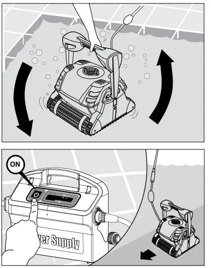 USING THE POOL CLEANER