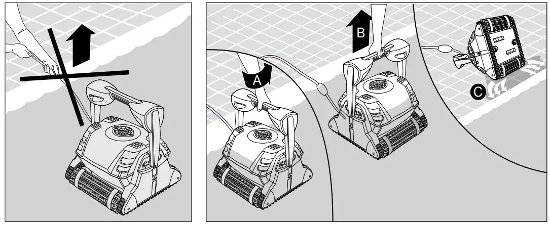 USING THE POOL CLEANER