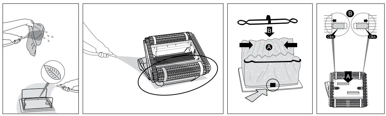 USING THE POOL CLEANER