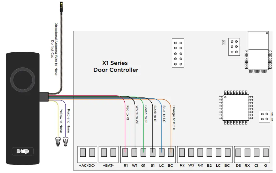 DMP SR3 Bluetooth and Proximity Reader - FIGURE 3