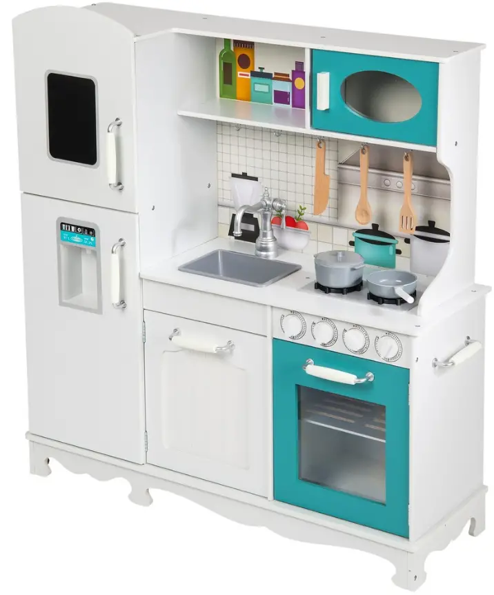 SMYTHS-TOYS-219081-Kitchen-Corner-Luxury-Wooden-Kitchen-PRODUCT