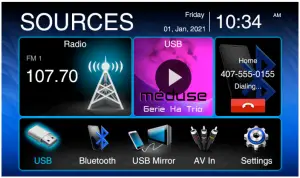 CM901MIR - Main Menu