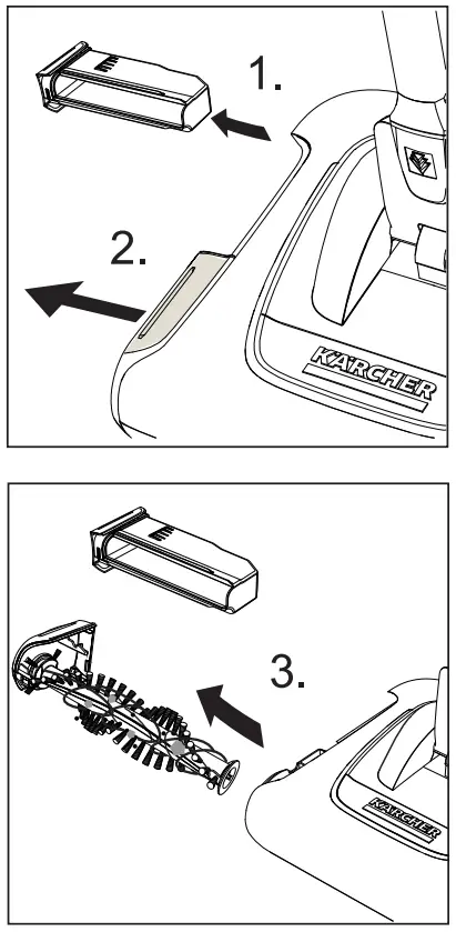 KARCHER KB 5 Cordless Sweeper - START UP 12
