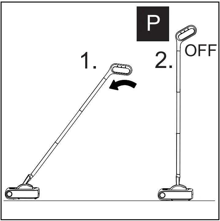 KARCHER KB 5 Cordless Sweeper - START UP 8