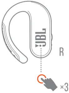 JBL Endurance - Manual Controls 6c